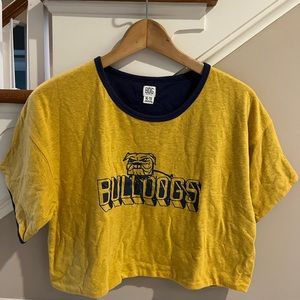 Urban Outfitters Bulldog Crop Top